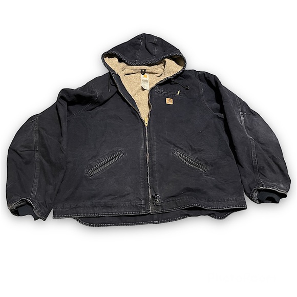 Carhartt Jackets & Coats Vintage Carhartt Hooded Jacket J41 Mdt